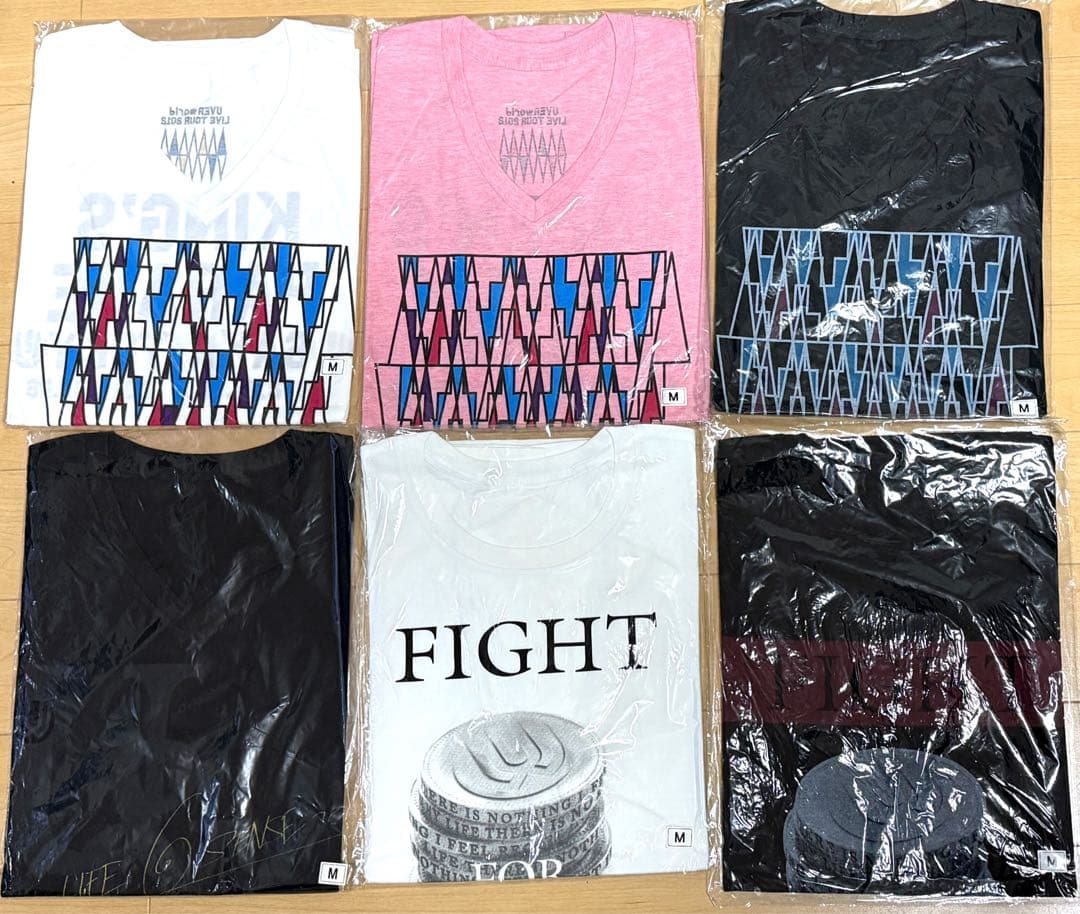 UVERworld ☆ 新品未開封 ツアー Tシャツ 17枚 セット