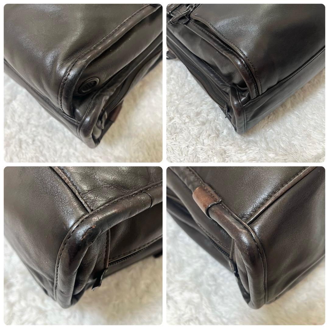 ✨希少✨TUMI 2way ビジネスバッグ オールレザー A4可 茶