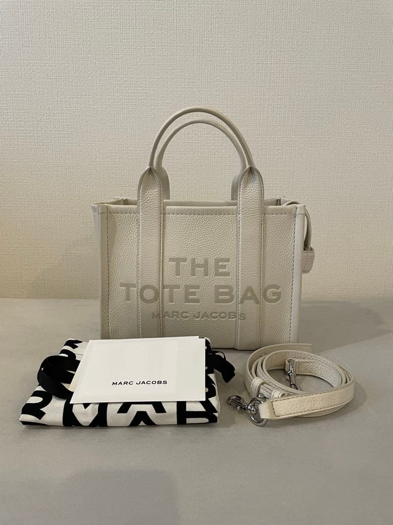 MARC JACOBS ザレザートートバッグ スモー ル ホワイト