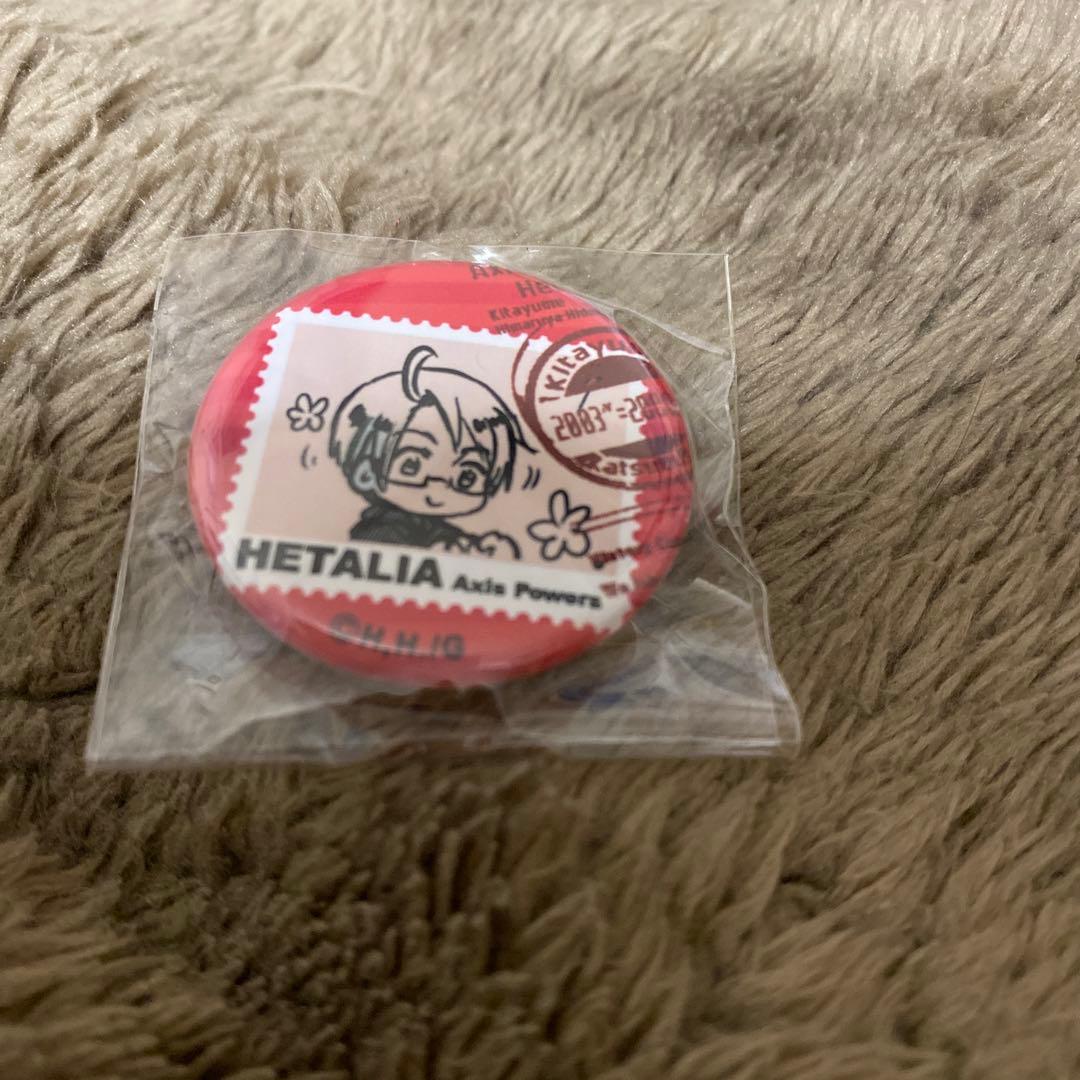 ヘタリア　アメリカ　缶バッジ　グッズ　ヒサゴ　原作柄