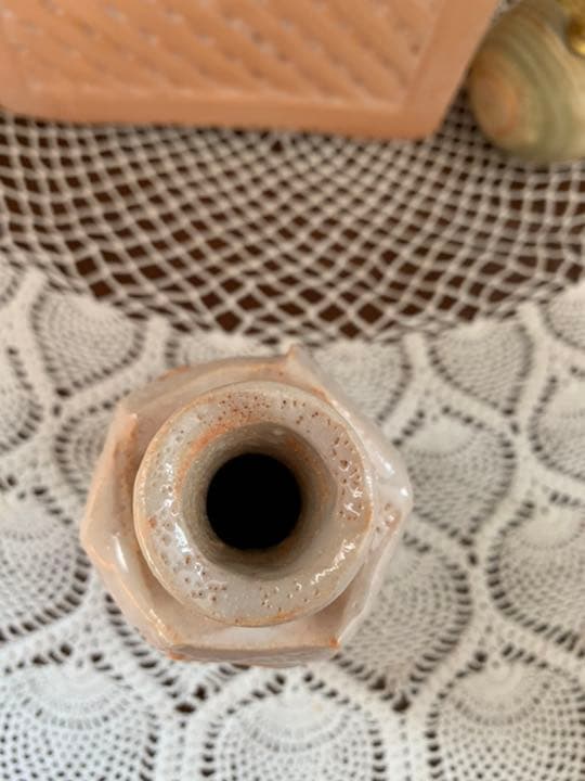 再値下げ！希少　志野焼　徳利　陶芸品　酒器　花瓶　新品