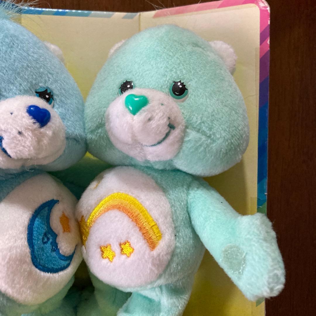 ケアベア ペア 箱付きぬいぐるみ レア 年代物 当時物