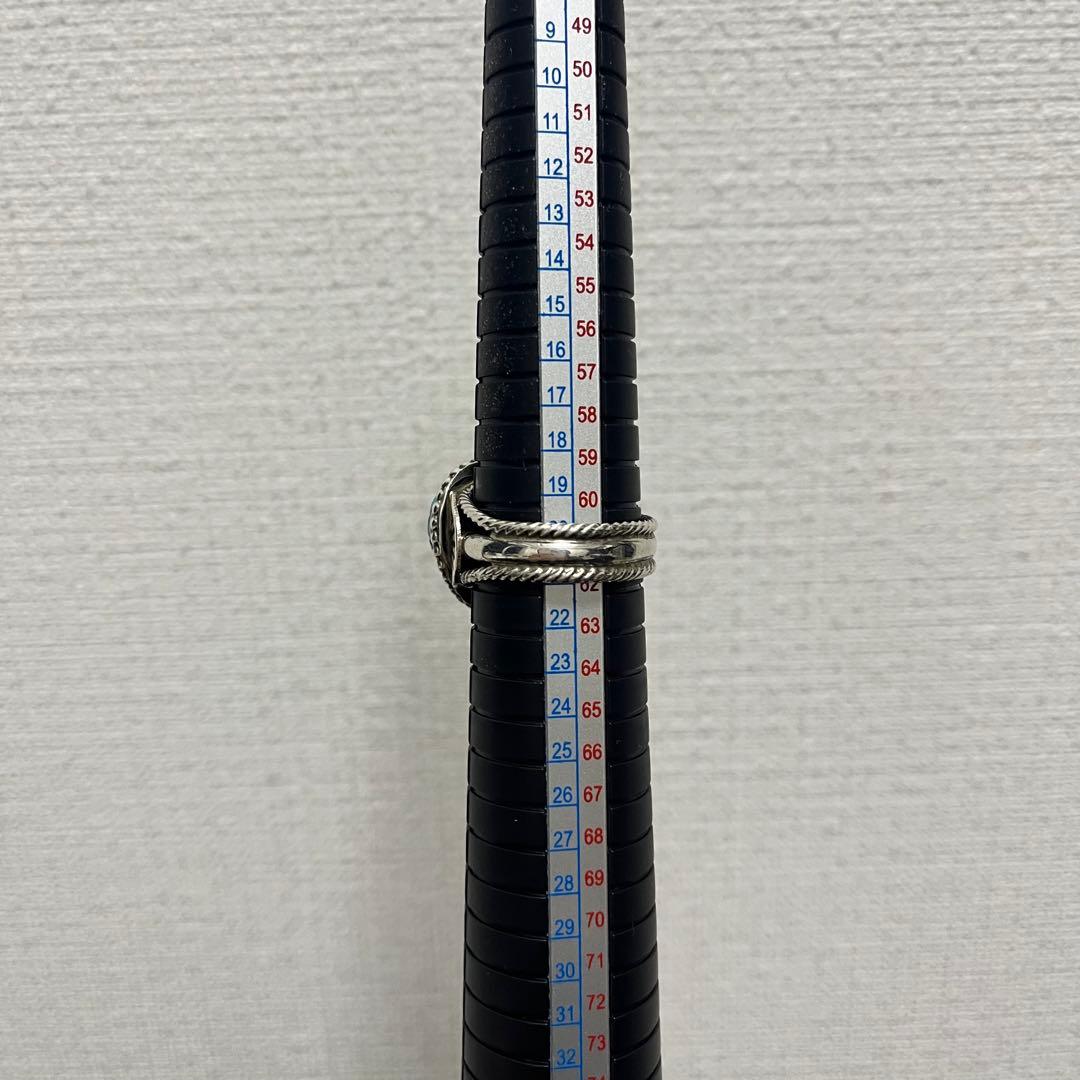ナバホ ターコイズリング STERLING シルバー925 21号 ヴィンテージ