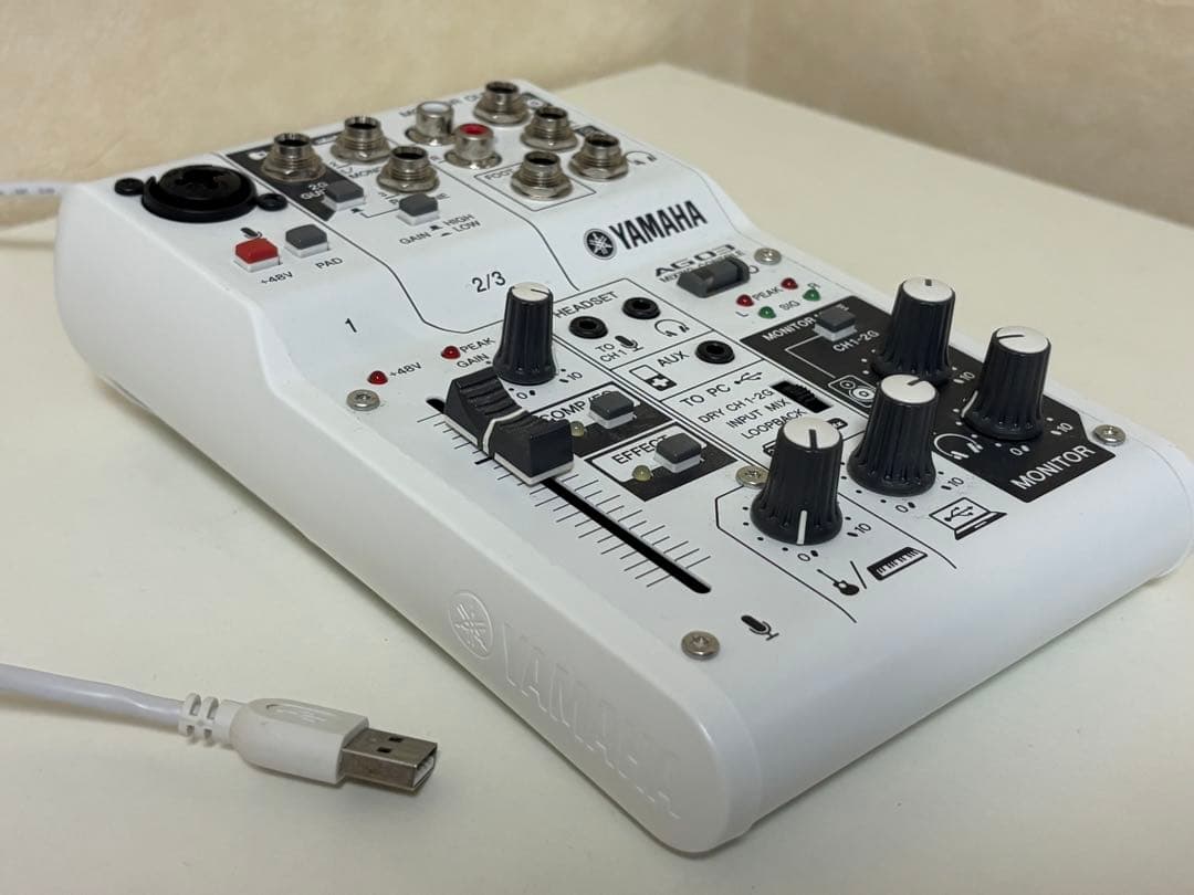 AG03 & SM58 &マイクアーム(マイクケーブル&ポップガード付属)