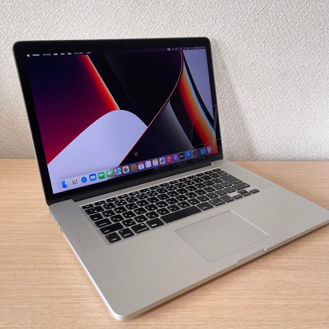 [2025年OS]MacBook Pro Retina i7 バッテリー新品
