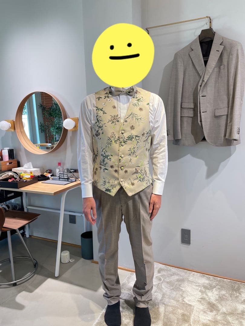 【美品】タキシード ベスト＆タイ｜チュノアウェディング