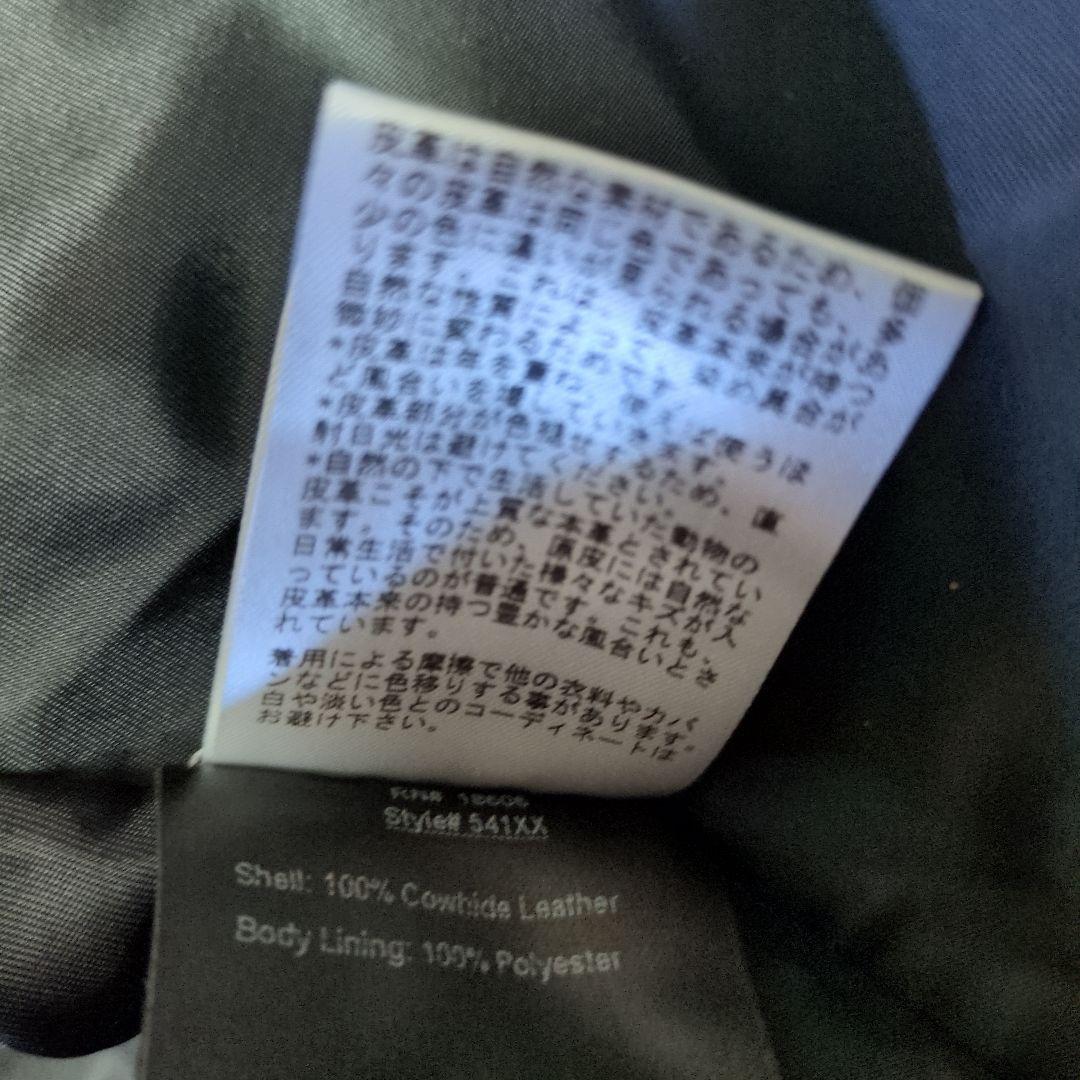 Schott ブラック シングルライダースジャケット サイズ40