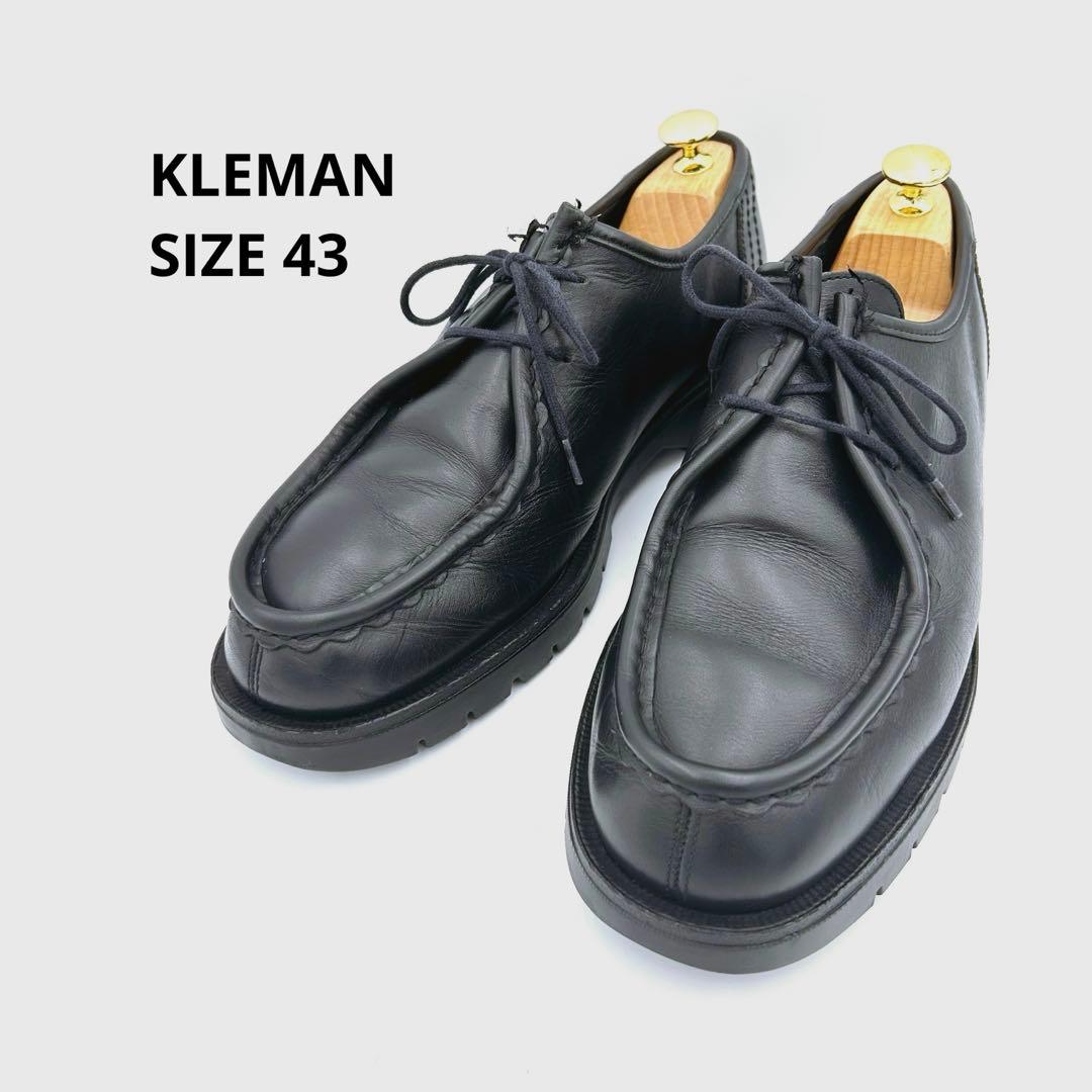 美品✨KLEMAN クレマン パドラー チロリアンシューズ ブラック 43