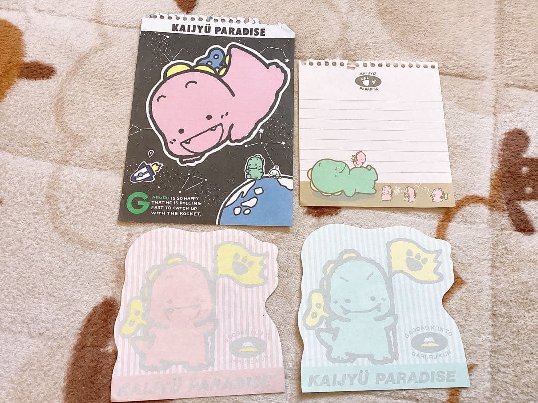 昭和レトロ ❤︎サンリオ PataPataPeppy❤︎文具&ティッシュセット レア