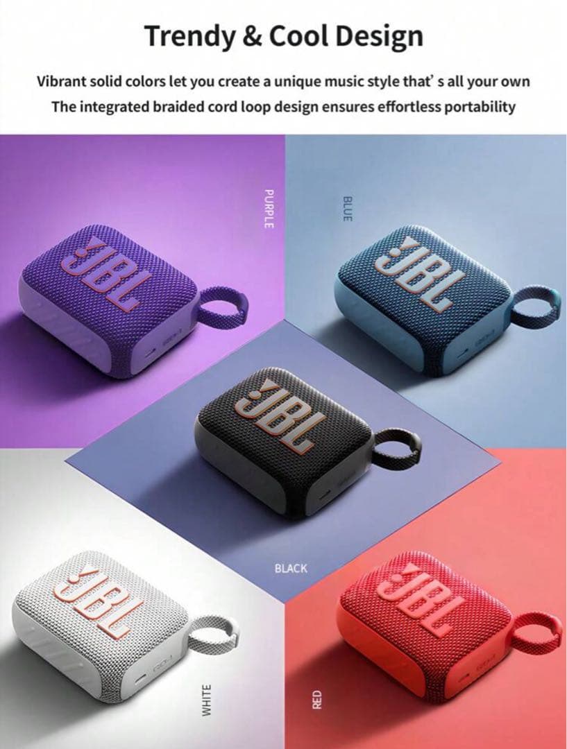 JBL Bluetooth ワイヤレススピーカー IP67パープル