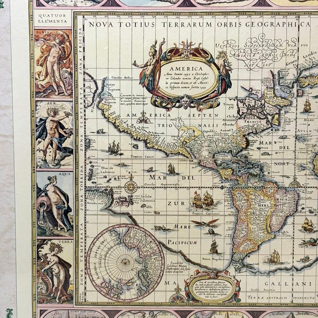 【未開封・未使用品】オールドマップ 世界地図 ジグソーパズル 2014ピース