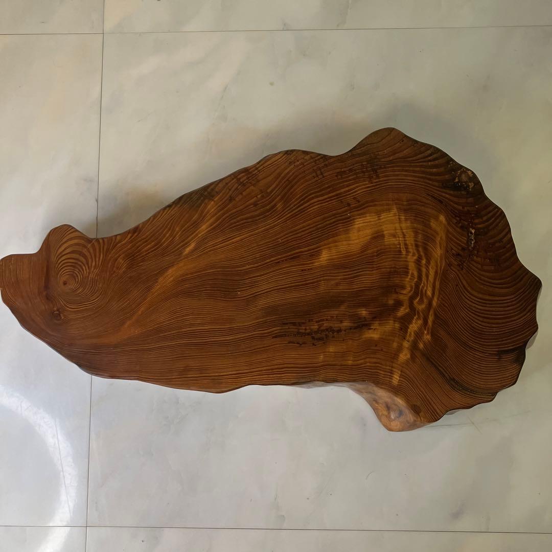 屋久杉台座　屋久杉飾り台　屋久杉工芸品　置台　屋久杉希少置き台　世界遺産