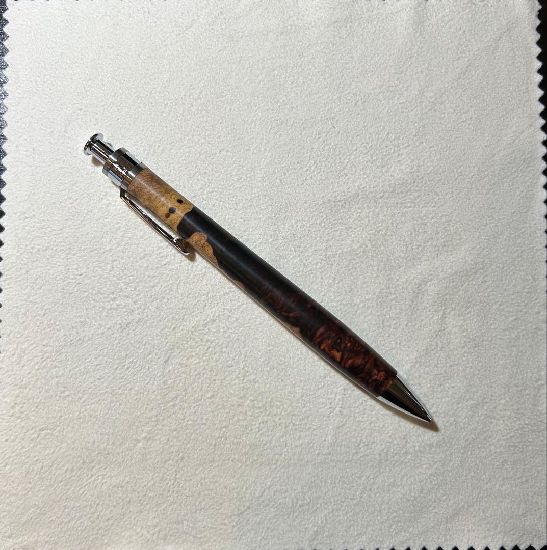 工房楔 ローズウッド こぶ杢 シャーペン 0.5mm ペンシル楔