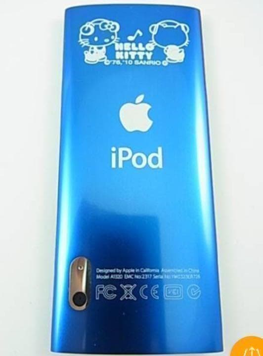 新品未開封 非売品 ハローキティ 第5世代 iPod nano 8GBブルー 青