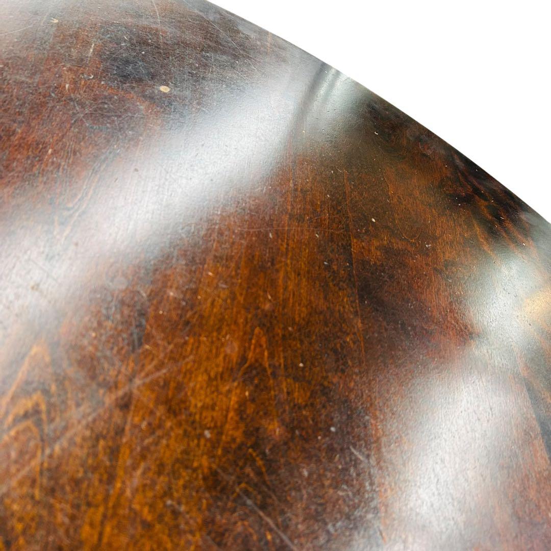 【超希少】【送料無料】北海道民芸家具 特大円形ダイニングテーブル 6人がけ 円卓