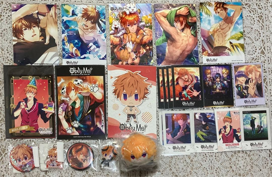 obeyme! ベルゼブブ グッズ（画像2枚有）