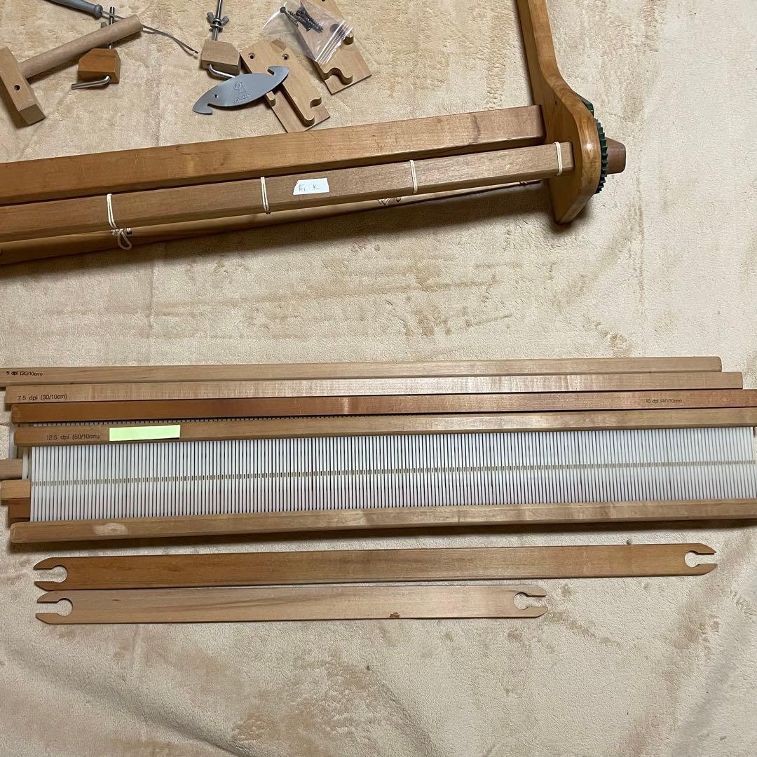 アシュフォード　織り機　80cm リジットへドル　卓上織り機