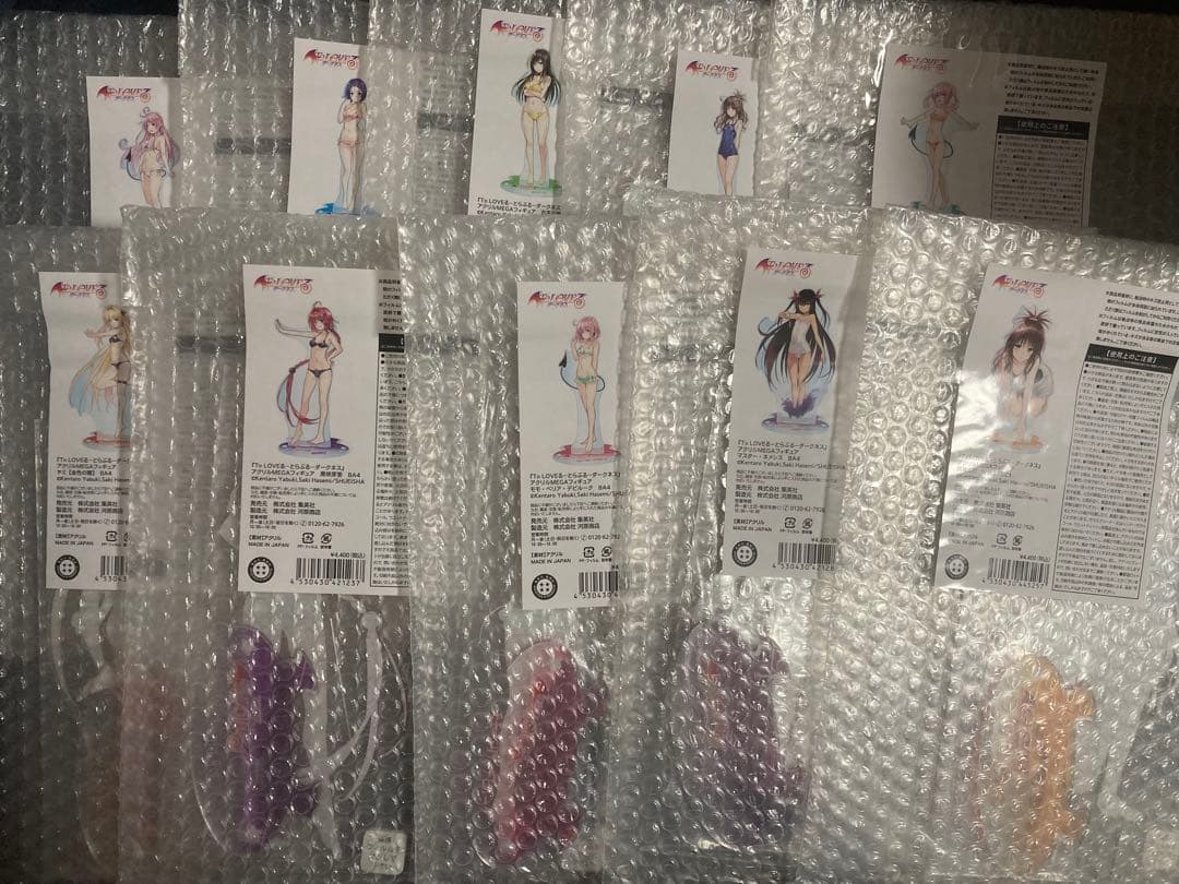 Toloveる原画展　アクリルスタンド　コンプセット