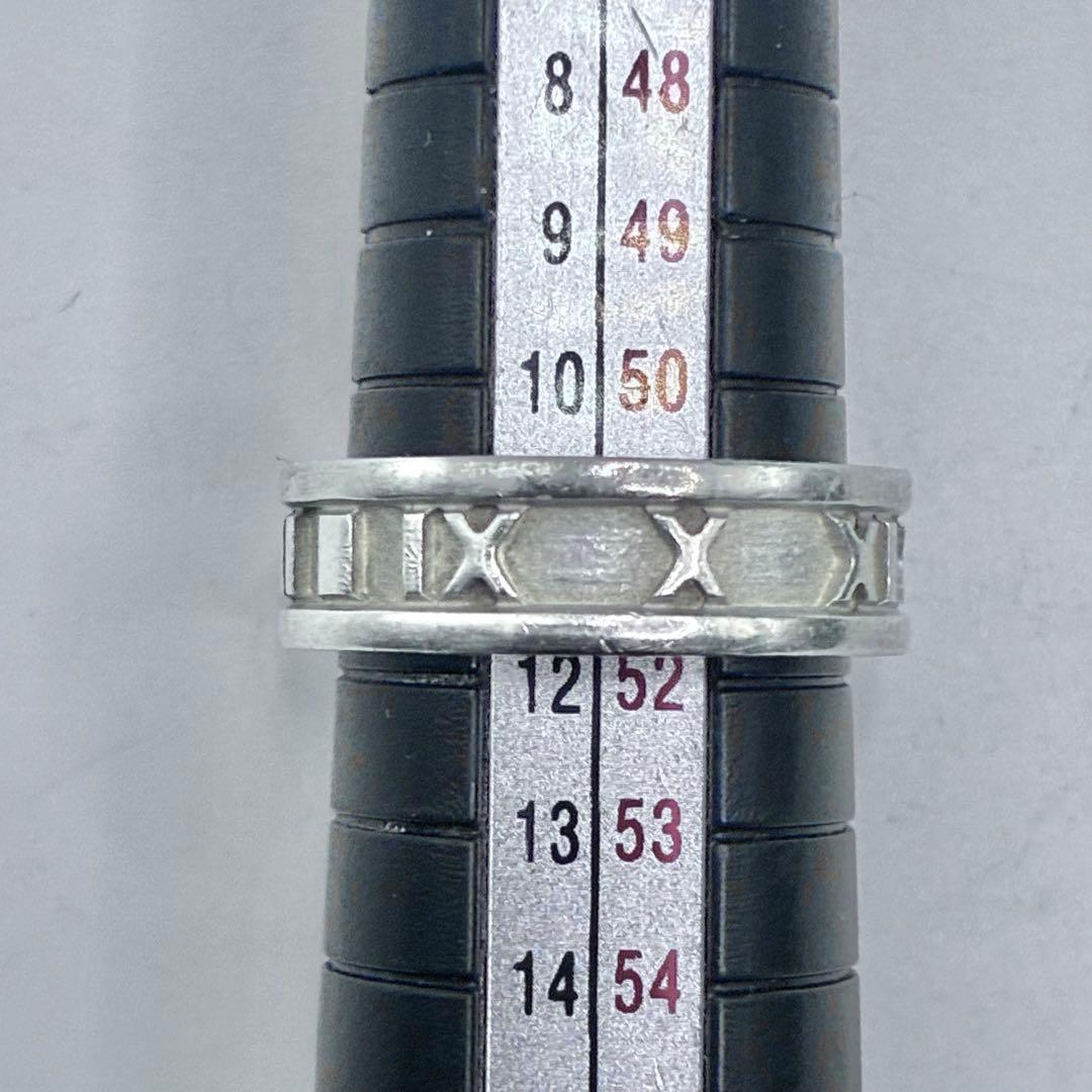 【美品】ティファニー　アトラスリング　11号　シルバー925　レディース　人気