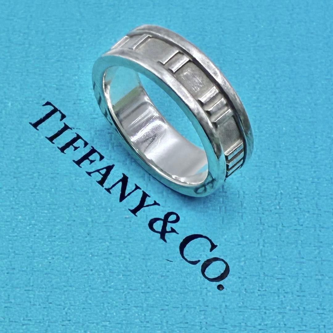 【美品】ティファニー　アトラスリング　11号　シルバー925　レディース　人気