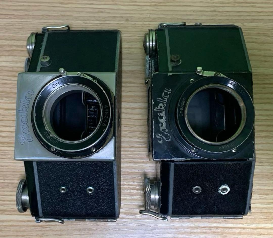 Exakta エクザクタ Jhagee Dresden bodyジャンク 2点