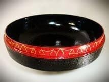 即中斎好 喰篭 塗師 宗春「久世宗春」天然木 本漆器