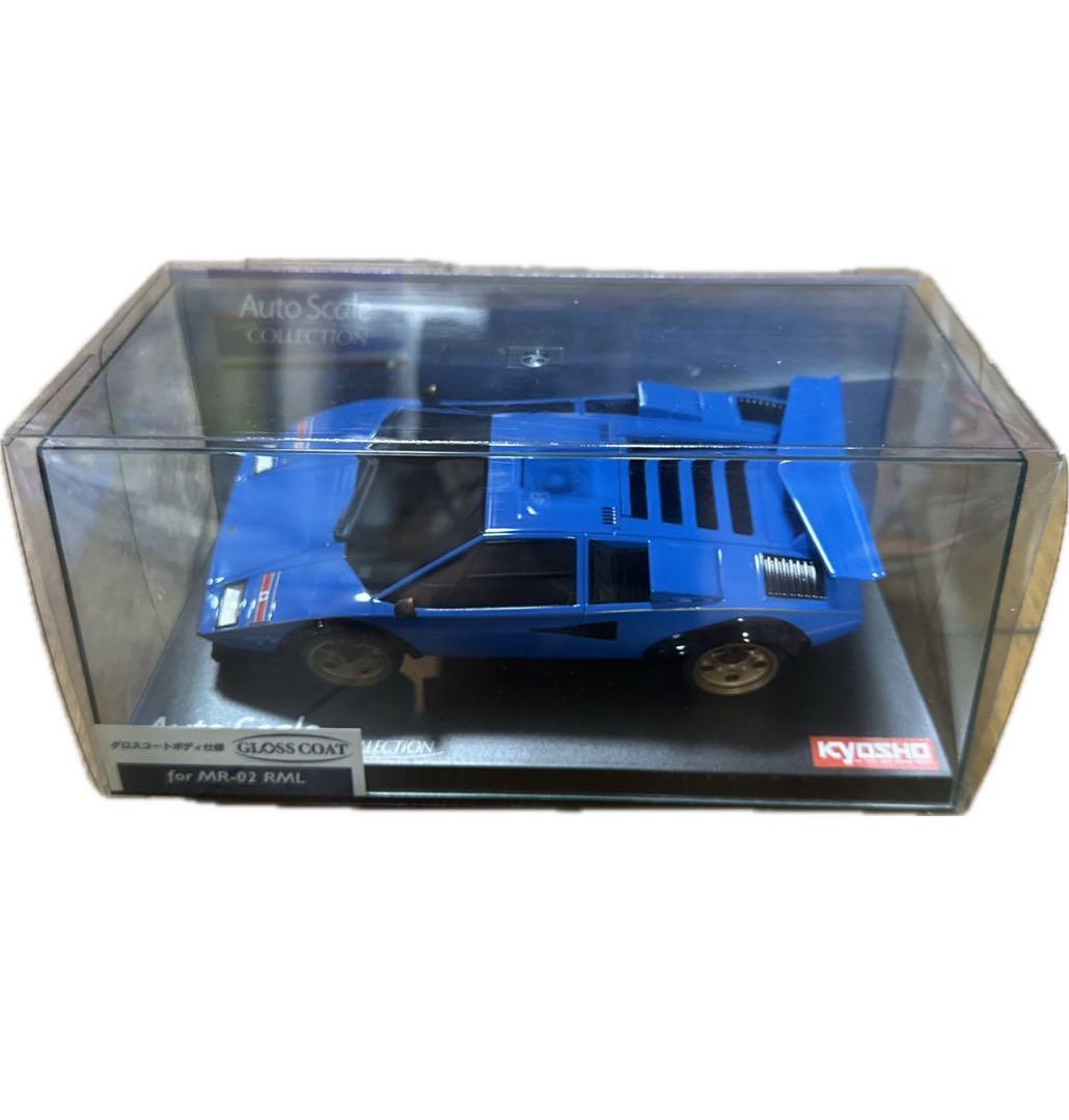 京商ミニッツ　ランボルギーニ　カウンタックLP500S ブルー