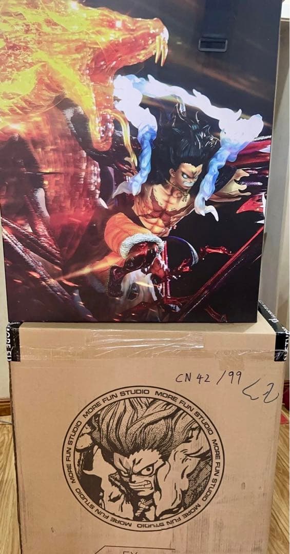 ONE PIECE ワンピース スネークマン ルフィ フィギュア ガレージキット