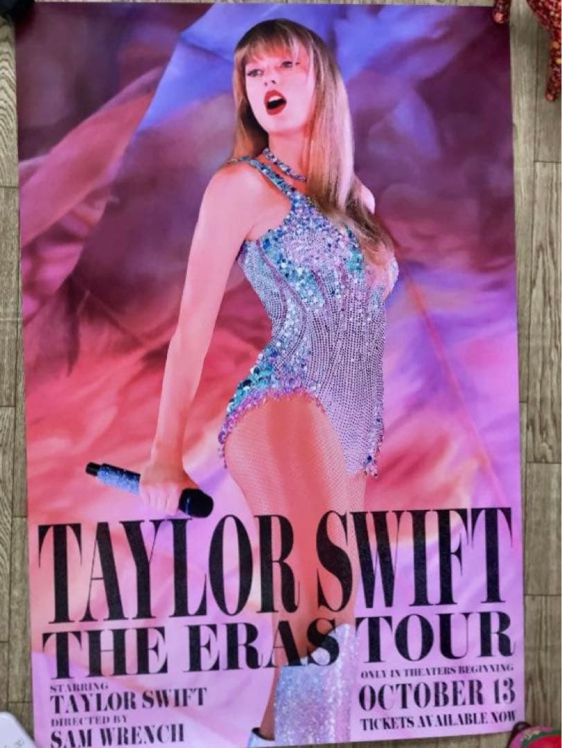 テイラースイフト The Eras Tour poster