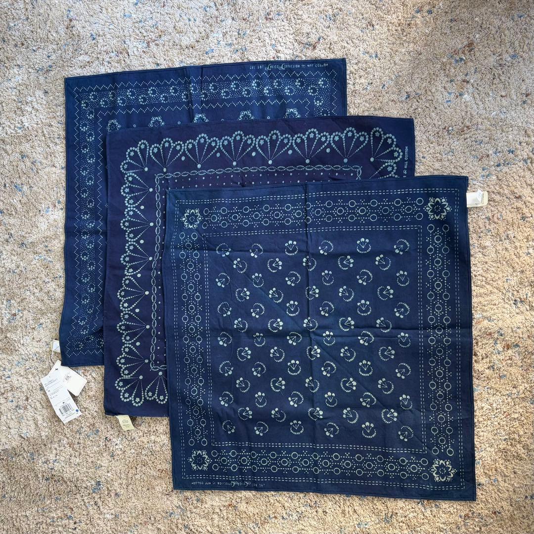 THE RRL Classic Collection バンダナ 3枚セット