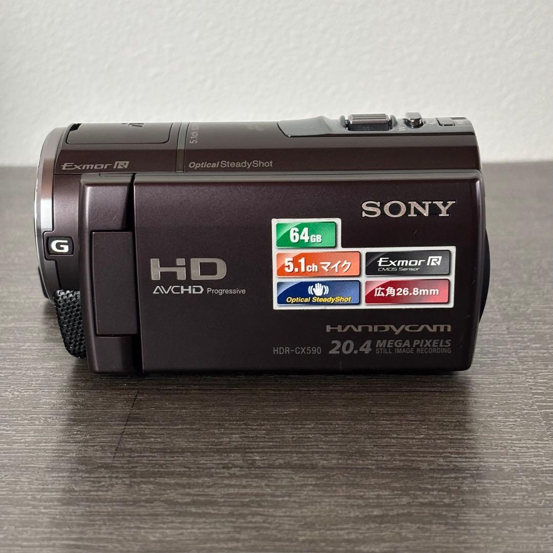SONY HDR-CX590V Handycam デジタルビデオカメラ