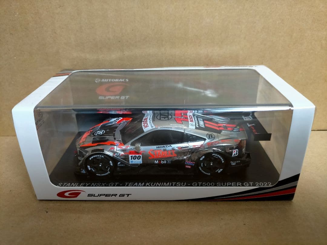 SPARK 1/43 スーパーGT STANLAY 山本尚貴 牧野任祐 2022