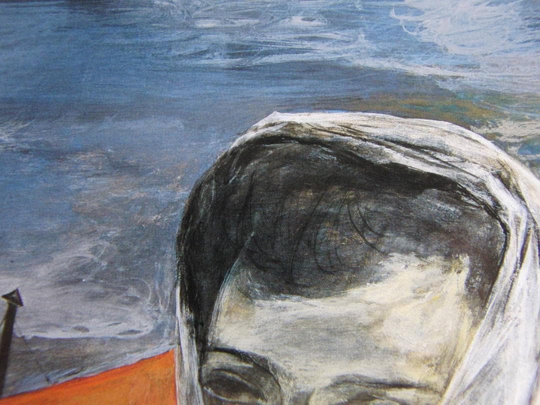 国吉康雄、【村一番の可愛い娘】、希少な額装用画集より、新品額装付