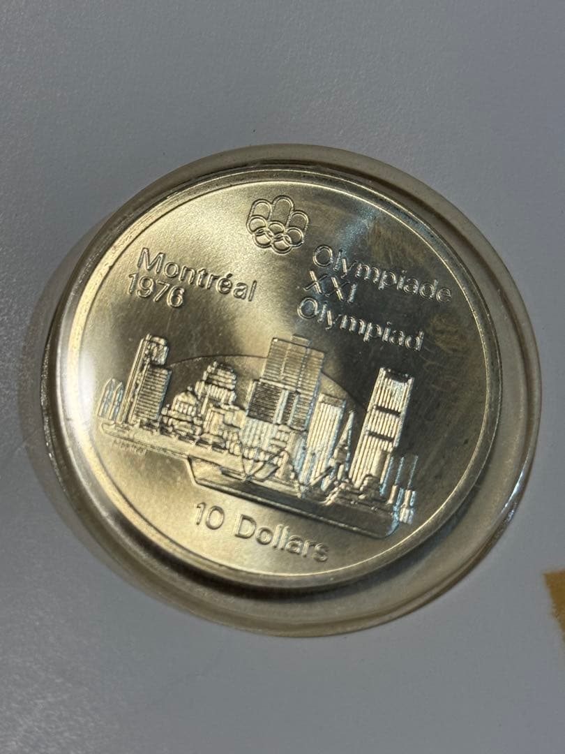 1976年 モントリオールオリンピック 10ドル銀貨
