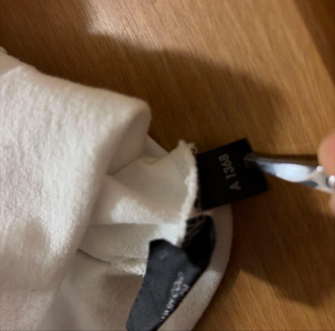 peaceminusone ロング紐　Tシャツ　ホワイト