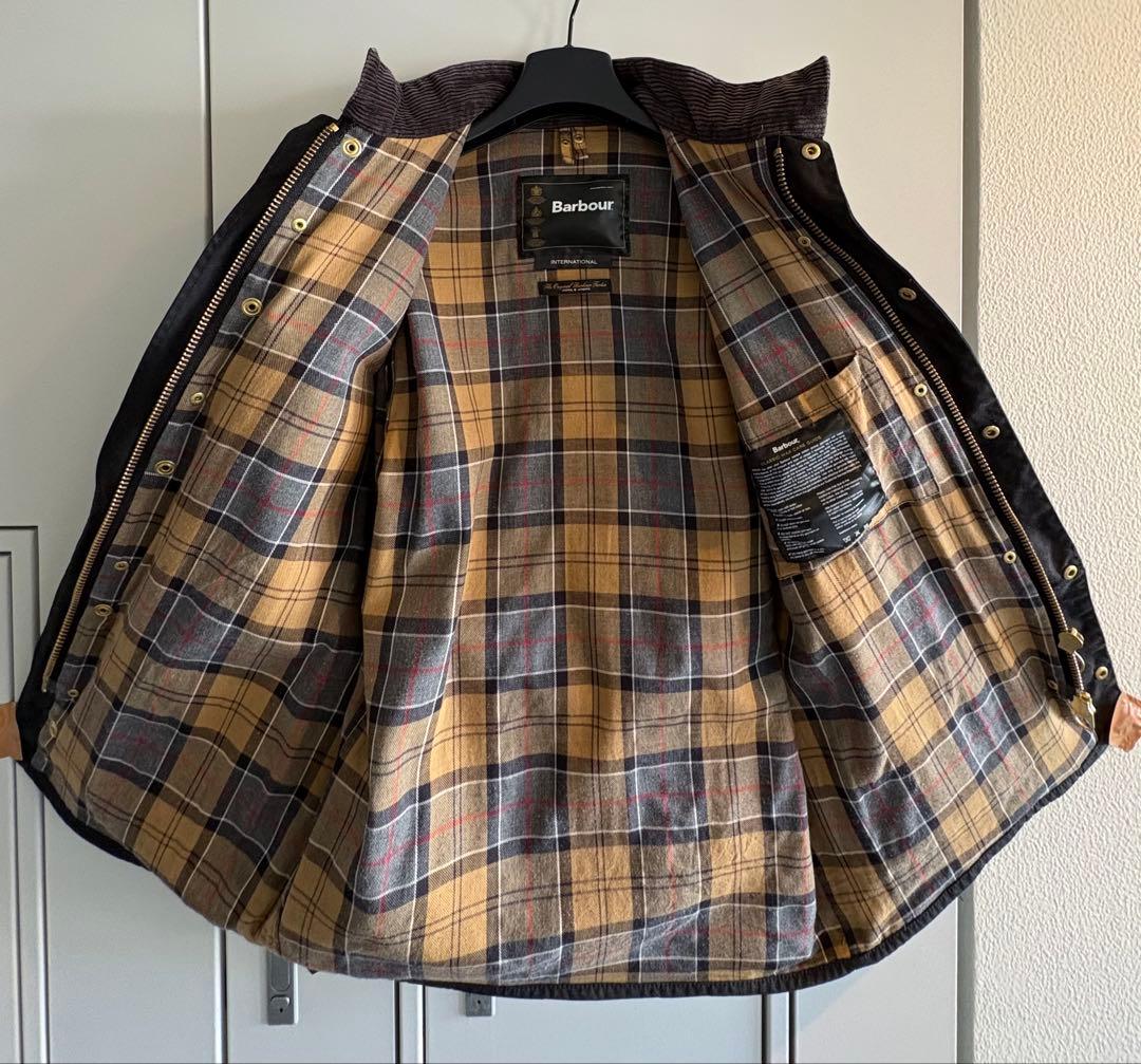 【JumJum】Barbour international ブラック