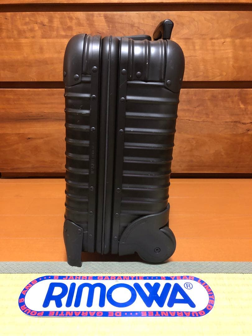 ま〜とん ☆美品☆激レア☆RIMOWA リモワ　ステルス　ビジネストロリー