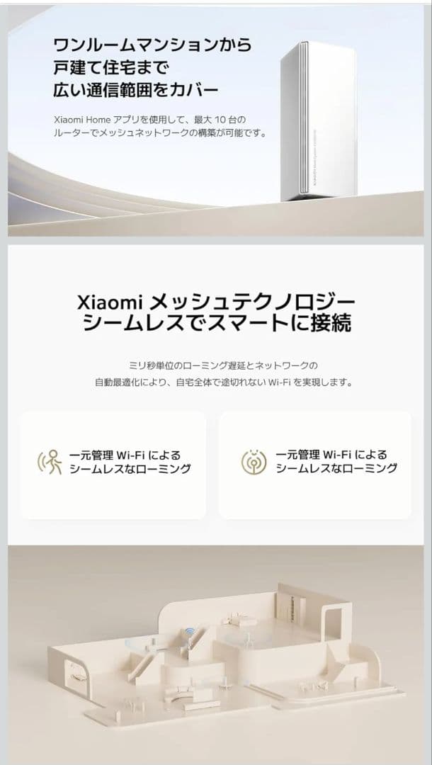 シャオミ Xiaomi AX3000 NE Wi-Fi 6 3000Mbps