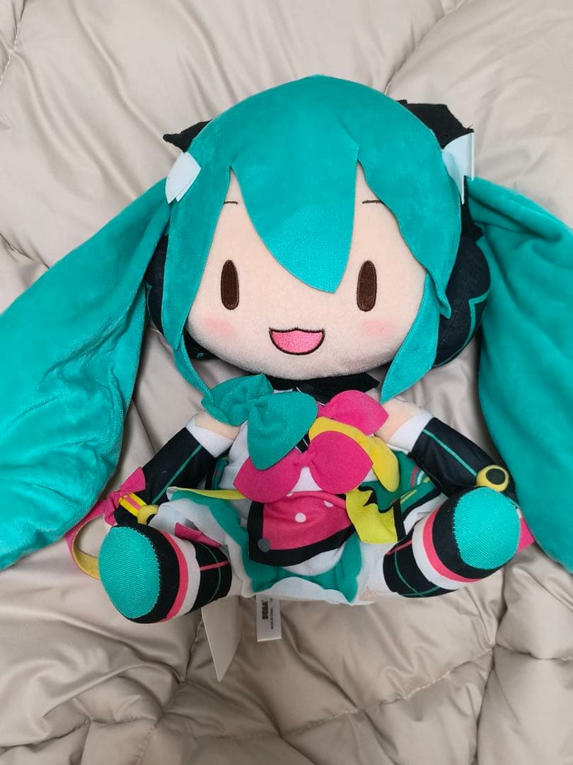 ゆ*は様 初音ミク　マジカルミライ2018　ふわぷち　 ふわふわぬいぐるみ