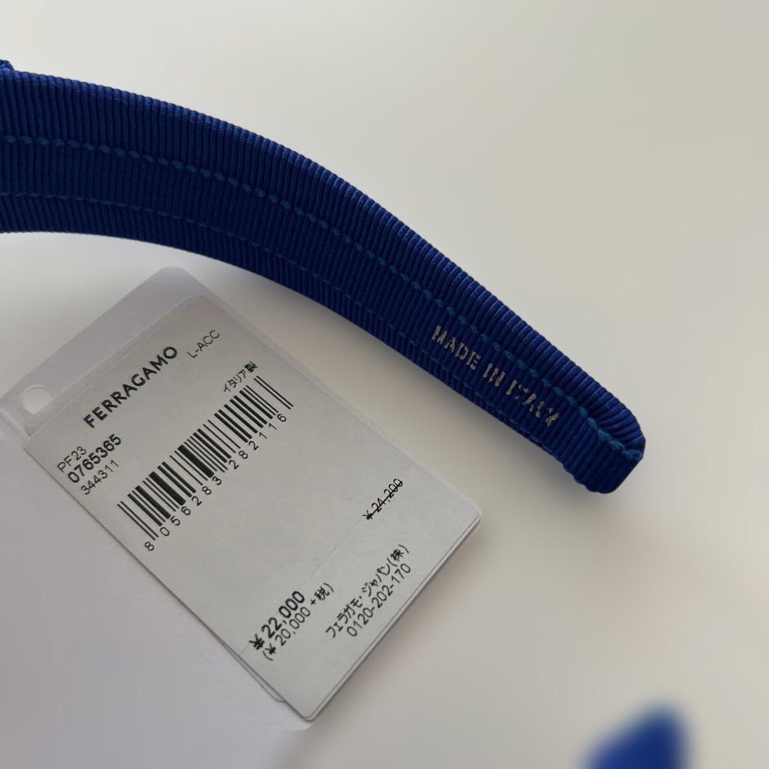 フェラガモFERRAGAMO リボンカチューシャ