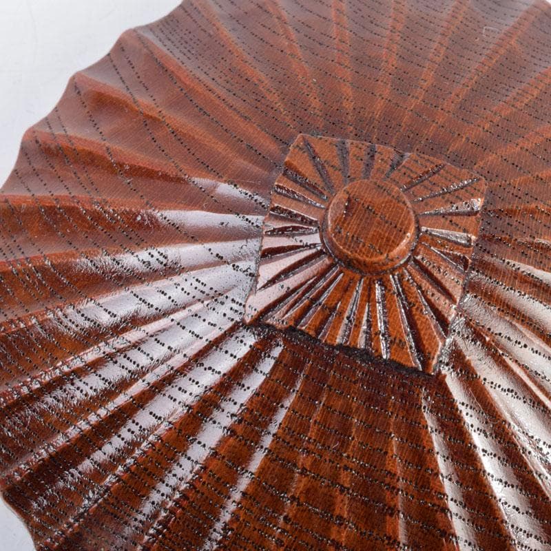 茶道具　山中塗　中村宗悦作　傘香合　共箱　V　8956