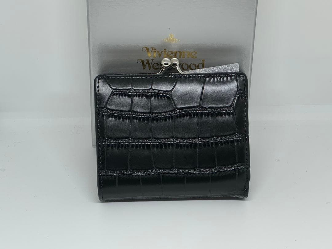 【新品未使用】Vivienne Westwood 二つ折り財布 ブラック