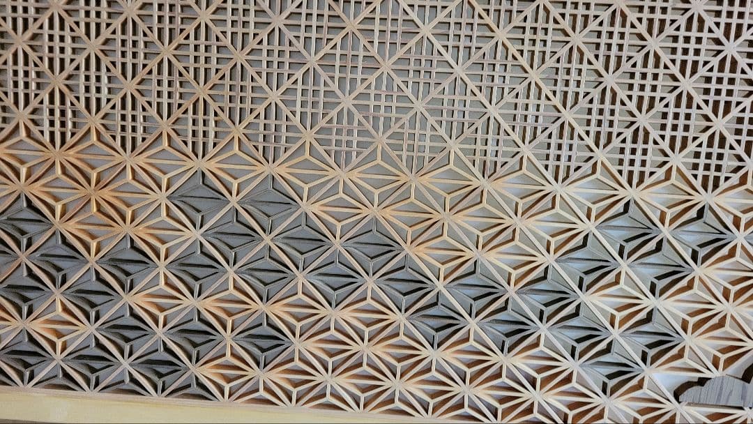 組子　組子細工　壁掛け　ウォールアート