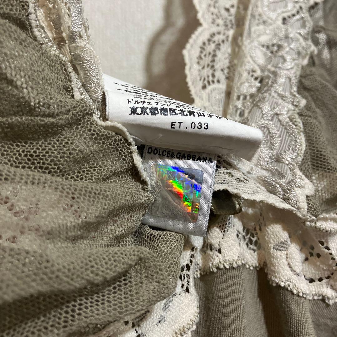 D&G ドルチェ＆ガッバーナ ノースリーブトップス　タンクトップ