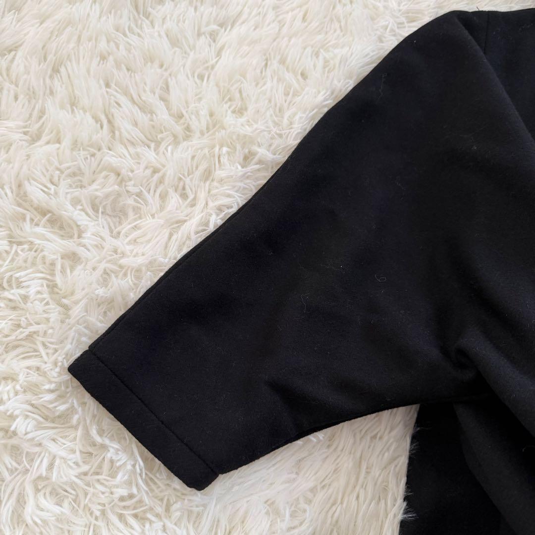 ソウルベリー クロヤギさんからお手紙ついた ふわっとかぶるだけの黒いポンチョ