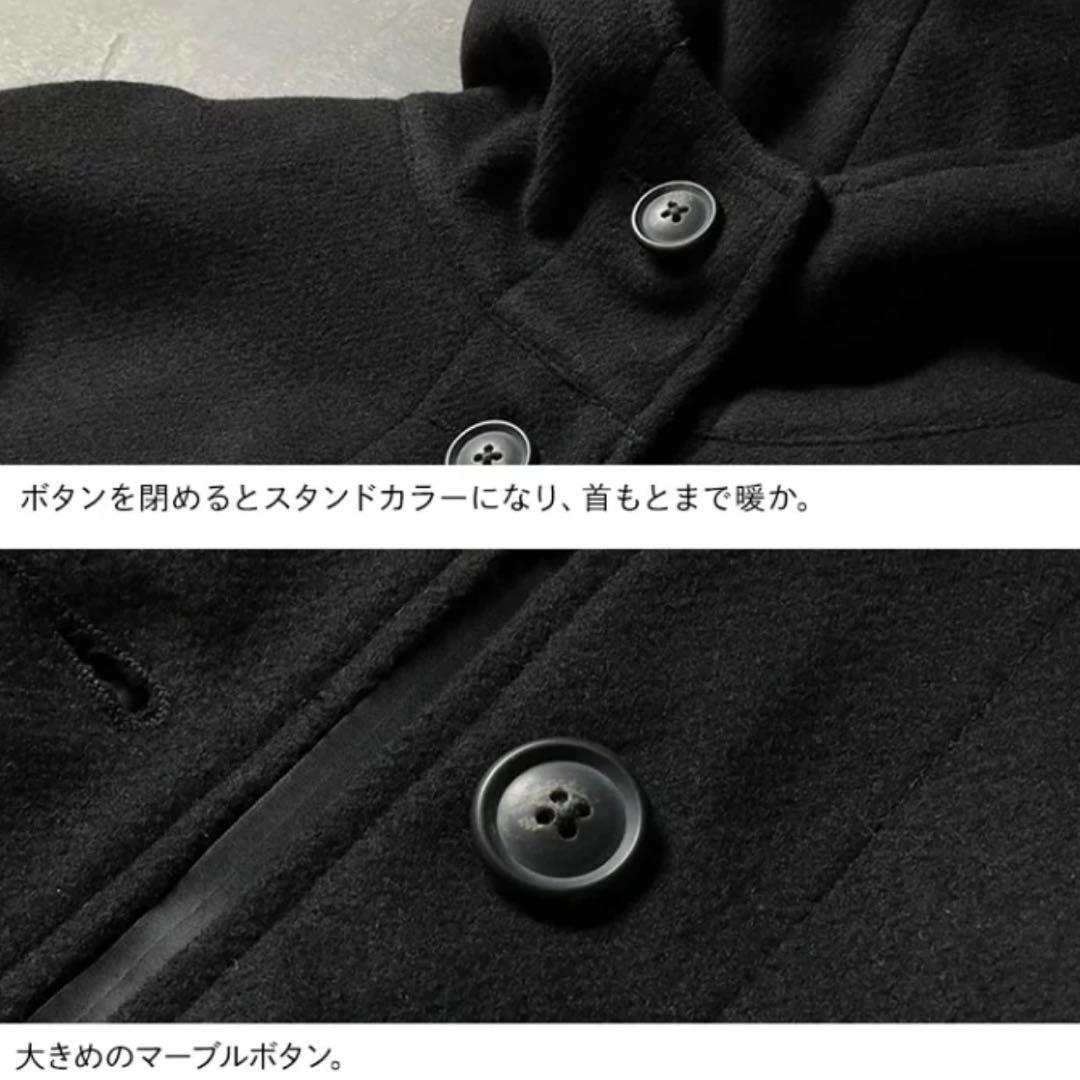 ソウルベリー クロヤギさんからお手紙ついた ふわっとかぶるだけの黒いポンチョ