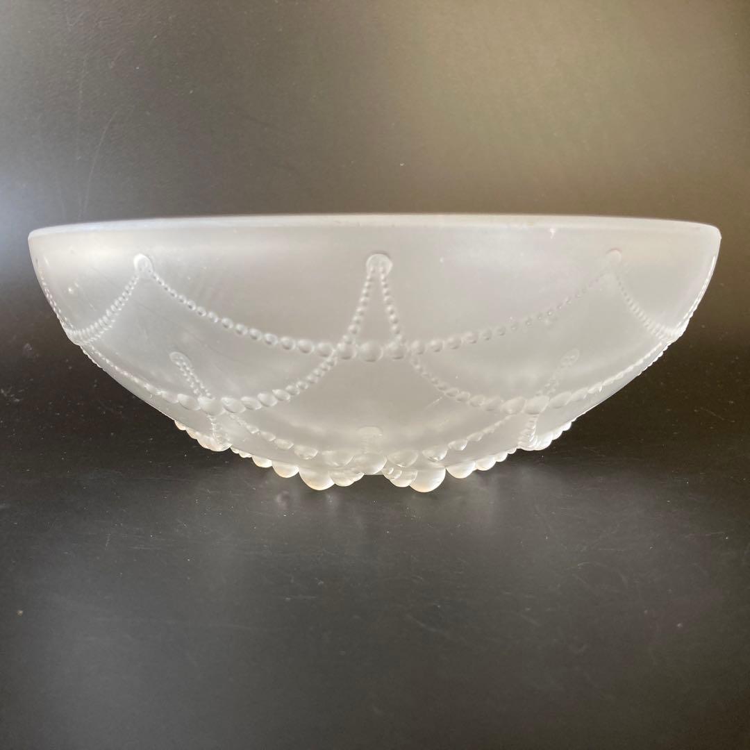 ルネ・ラリック　真珠文硝子鉢　Perles　パール　 ボウル　1925年