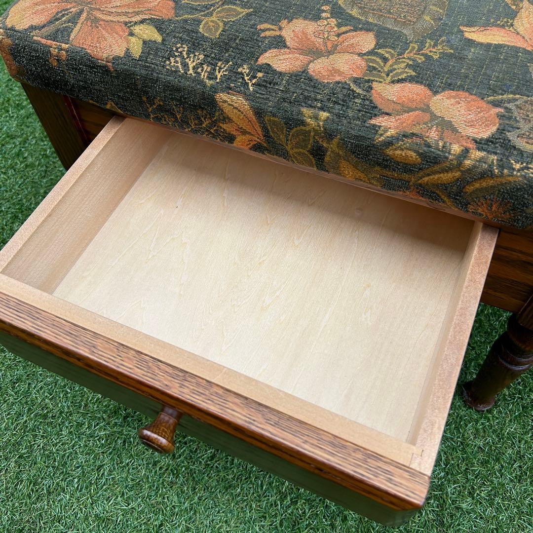 b*4様 三越家具 ブルージュ Brugge 引き出し付きスツール KW165