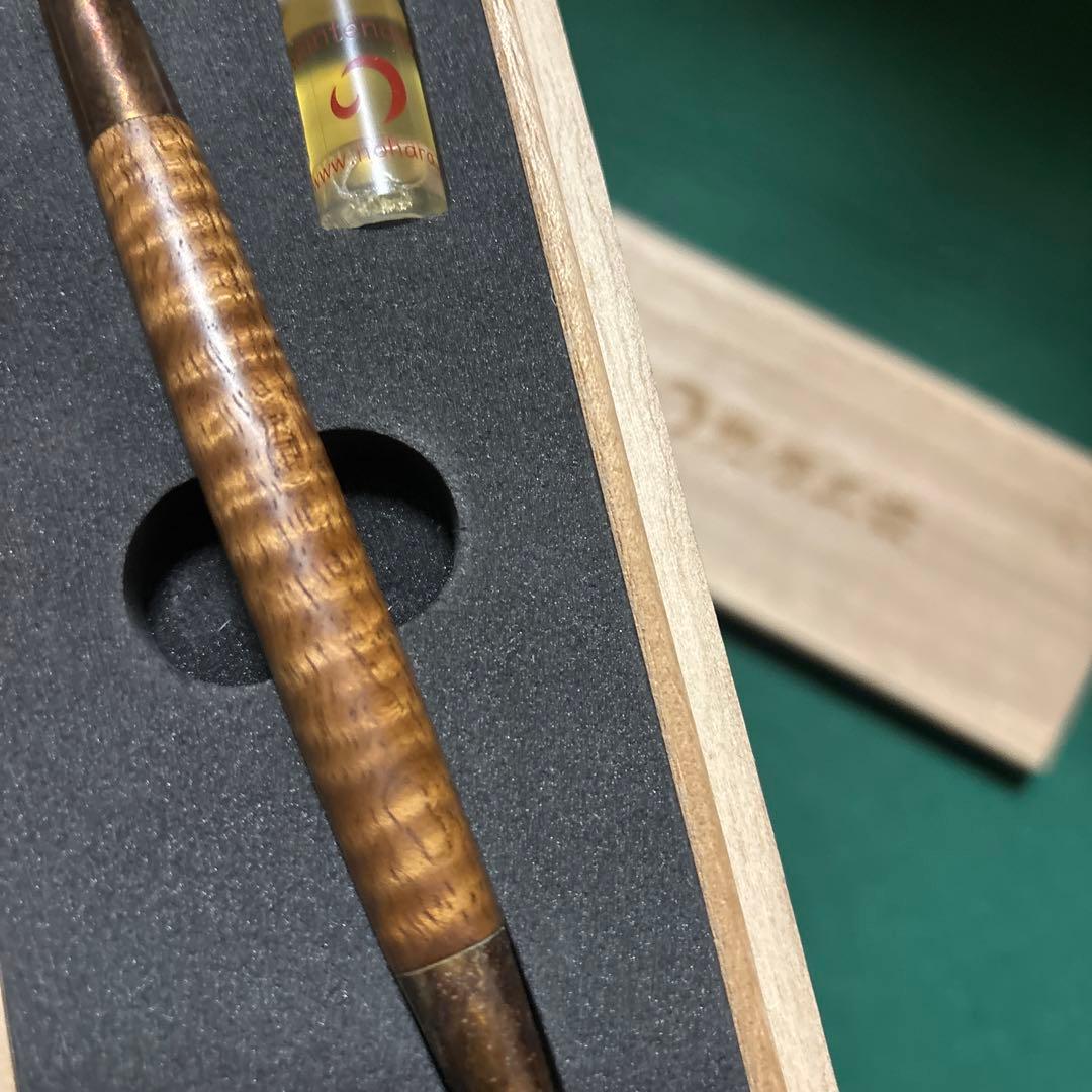 野原工芸 斑紋孔雀色 ハワイアンコアカーリー シャーペン