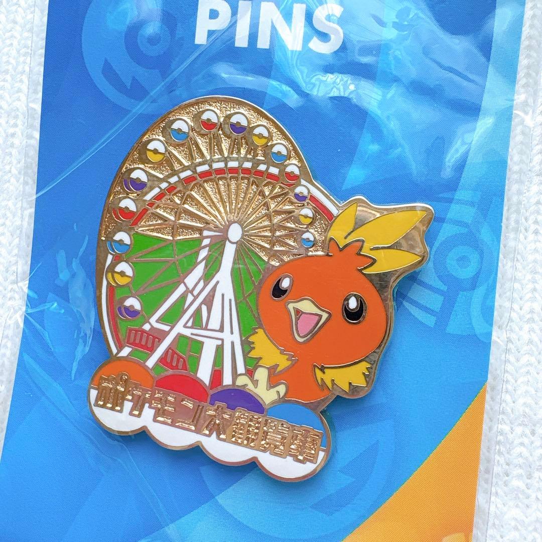 ポケモン ポケモン大観覧車　ポケパーク ピンズ　ピンバッジ　アチャモ　レア　希少